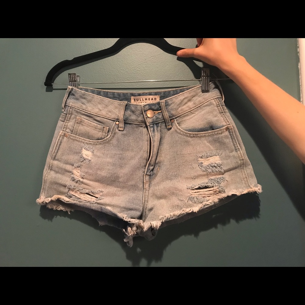 Bullhead denim high rise short
